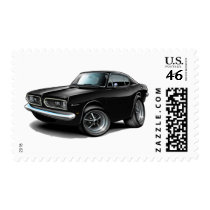 1967-69 Barracuda Black Car Postage