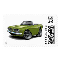 1967-69 Barracuda Ivy Convertible Postage Stamps