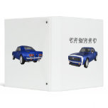 1967 Camaro Muscle Car: Blue Finish: Binder
