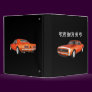 1967 Camaro Muscle Car: Orange Finish: Binder