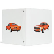 1967 Camaro Muscle Car: Orange Finish: Binder