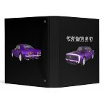 1967 Camaro Muscle Car: Purple Finish: Binder