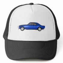 1967 Camaro SS: Blue Finish: 3D Model: Hat