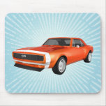 1967 Camaro SS: Orange Finish: Mousepad