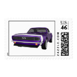 1967 Camaro SS: Purple Finish: Postage