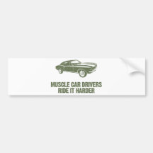 1967 Chevrolet Camaro SS 396 Bumper Sticker
