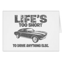 1967 Chevrolet Camaro SS 396 Greeting Card