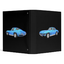 1967 Corvette Sports Car: Blue Finish: Binder