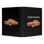 1967 Corvette Sports Car: Orange Finish: Binder
