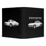 1967 Corvette Sports Car: White Finish: Binder