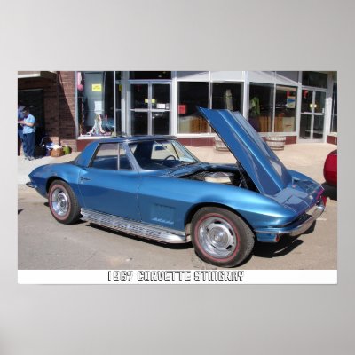 1967 Corvette Stingray Poster by wksimages