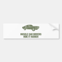 1967 Ford Mustang Fastback Bumper Sticker