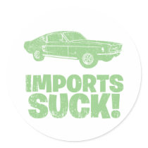 1967 Ford Mustang Fastback Stickers