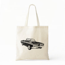 1967 Plymouth Barracuda Canvas Bags