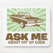 1967 Plymouth Barracuda Mousepad