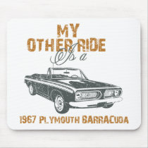 1967 Plymouth Barracuda Mouse Pads