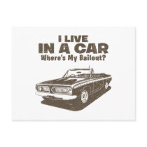 1967 Plymouth Barracuda Postcard