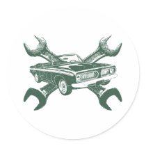 1967 Plymouth Barracuda Stickers