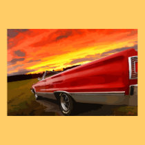 1967 Plymouth Satellite Convertible Sky Fire posters