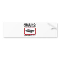 1967 Pontiac GTO bumper stickers