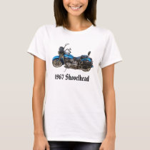 1967 Shovelhead Ladies Fitted Baby Doll t-shirts