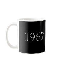 1967 white mug