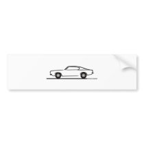 1968 1969 Plymouth Barracuda bumper stickers by frengi 1968 1969 Plymouth Barracuda bumper stickers