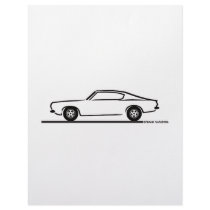 1968 1969 Plymouth Barracuda Letterhead