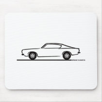 1968 1969 Plymouth Barracuda Mouse Pads