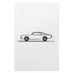 1968 1969 Plymouth Barracuda stationery