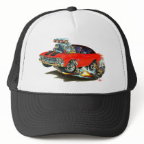 1968-69 Chevelle Red-Black Top Car Hats