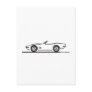 1968-69 Corvette Convertible Post Cards