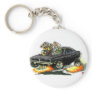 1968-70 Charger Black Car Keychain