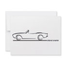 4.25x5.5 - 67, 68 and  69 Chevrolet Camaro Silhouettes Products. Illustration by Frank Schuster