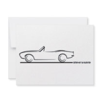 1968 Camaro Convertible BLK invitations
