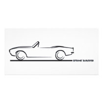 1968 Camaro Convertible BLK photo cards by frengi 1968 Camaro Convertible BLK photo cards