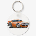 1968 Camaro Orange-White Car keychains by maddmaxart 1968 Camaro Orange-White Car keychains