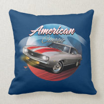 1968 Camaro SS Classic Pillow pillows