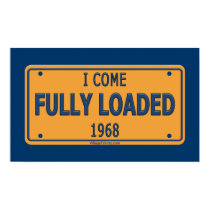 1968 Car Fully Loaded Print