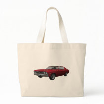 1968 Chevelle SS: Candy Apple Finish Tote Bag