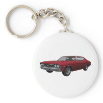 1968 Chevelle SS: Candy Apple Finish Keychains