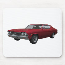 1968 Chevelle SS: Candy Apple Finish Mousepad