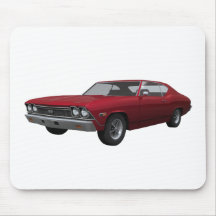1968 Chevelle SS: Candy Apple Finish Mousepad