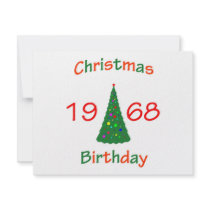 1968 Christmas Birthday invitations by christmasbirthday911 1968 Christmas Birthday invitations