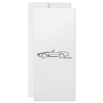 1968 Corvette Convertible BLK rack cards