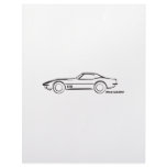 1968 Corvette Hardtop BLK Letterhead