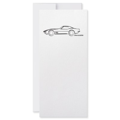 1968 Corvette Hardtop BLK Rack Cards by frengi