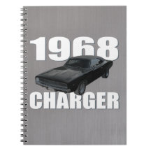 1968 dodge charger rt note book