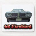 1968 Firebird Mouse Pad mousepads