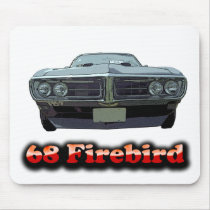 1968 Firebird Mouse Pad mousepads by rjvstudios 1968 Firebird Mouse Pad mousepads